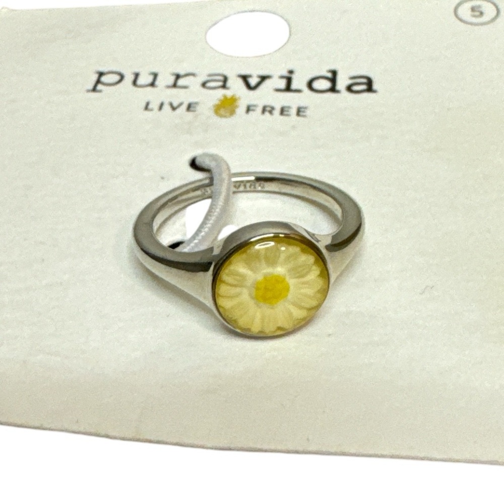 NWT‎ Puravida Meadow Signet Ring Size 5